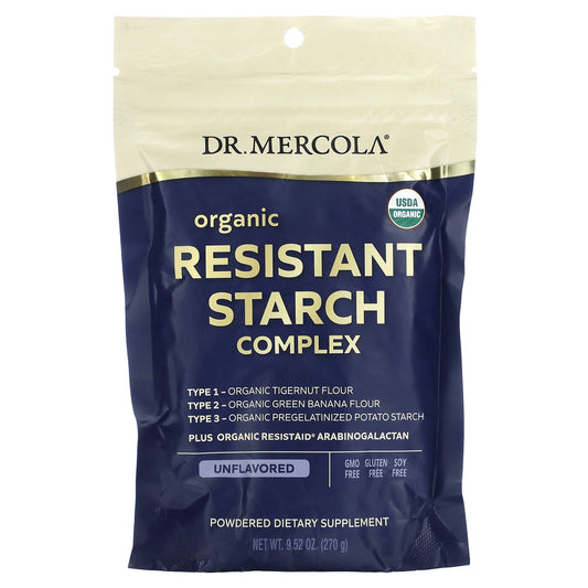 Dr. Mercola-Organic Resistant Starch Complex-Unflavored-9.52 oz (270 g)