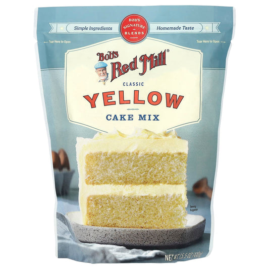 Bob's Red Mill-Classic Yellow Cake Mix-15.5 oz (440 g)