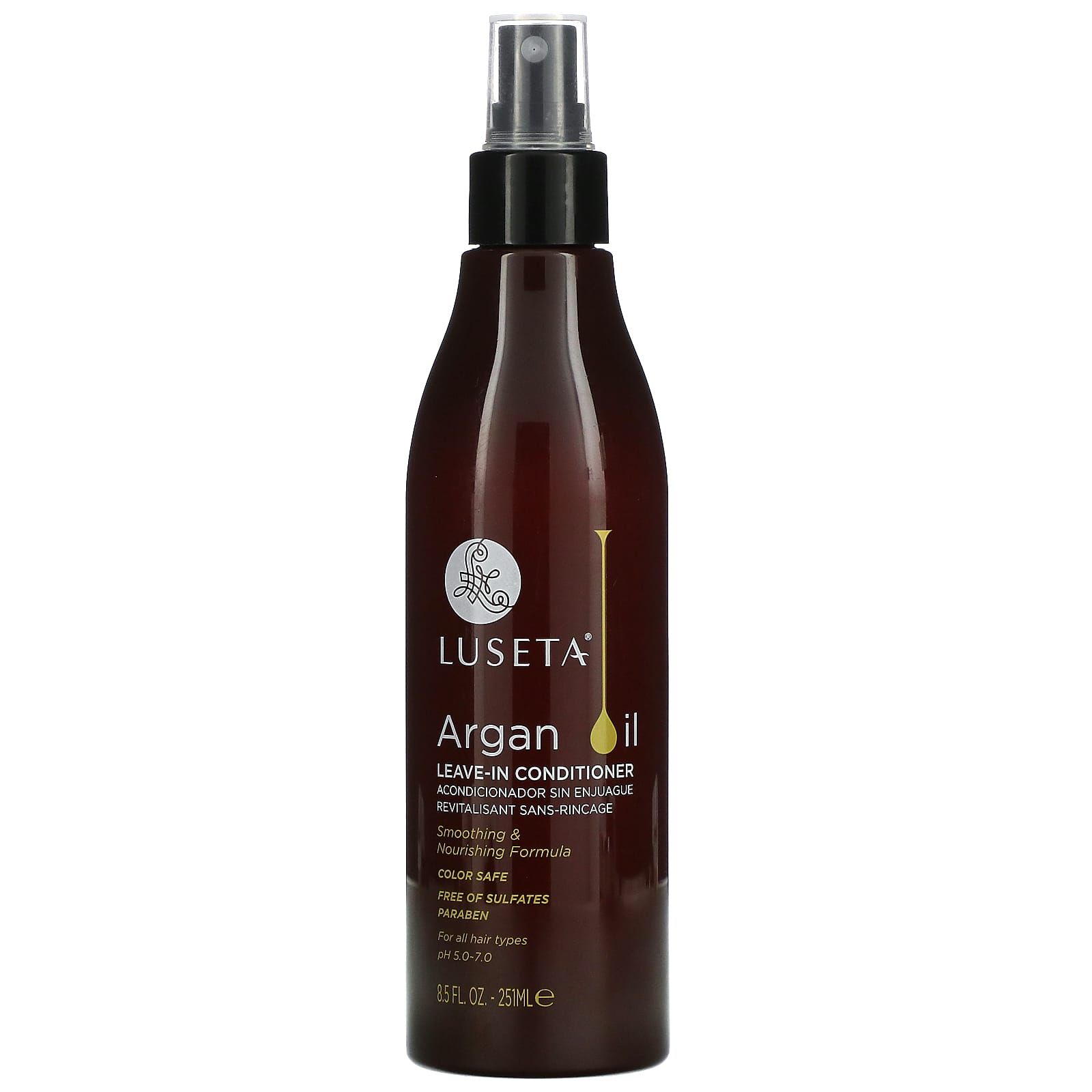 Luseta Beauty-Argan Oil Leave-In Conditioner-For All Hair Types-8.5 fl oz (251 ml)