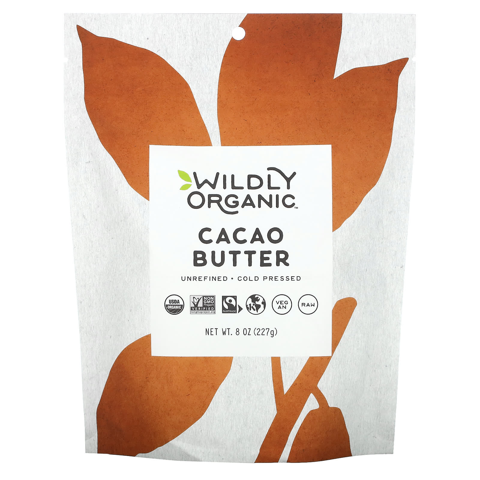 Wildly Organic-Cacao Butter-8 oz (227 g)