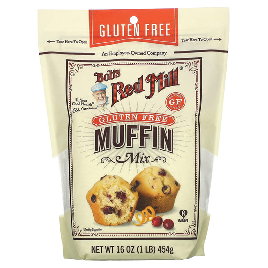 Bob's Red Mill-Gluten Free Muffin Mix-16 oz (454 g)