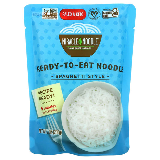 Miracle Noodle-Ready-to-Eat Noodle-Spaghetti Style-7 oz (200 g)