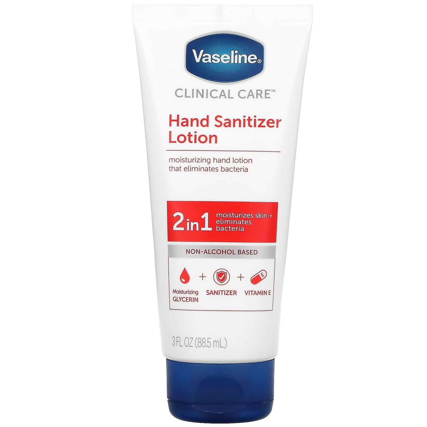 Vaseline-Clinical Care-Hand Sanitizer Lotion-3 fl oz (88.5 ml)