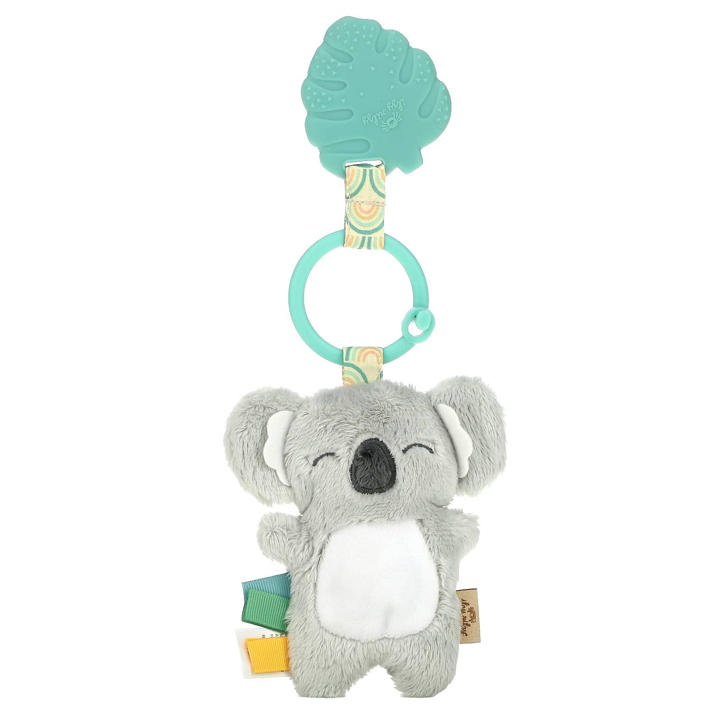 itzy ritzy, Itzy Pal, Plush Pal with Silicone Teether, 0+ Months, Koala, 1 Teether