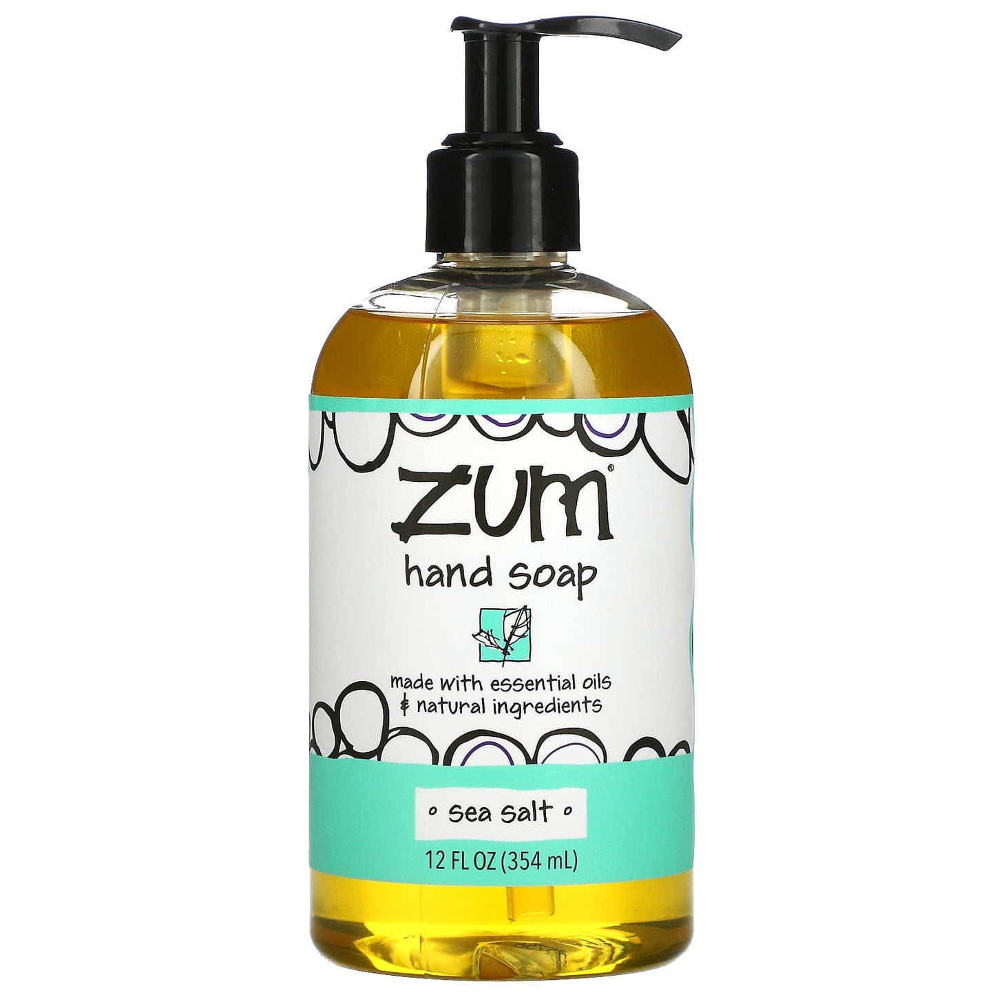 ZUM-Zum Hand Soap-Sea Salt-12 fl oz (354 ml)