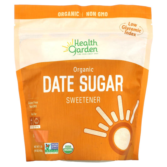 Health Garden-Organic Date Sugar Sweetener-16 oz (453 g)