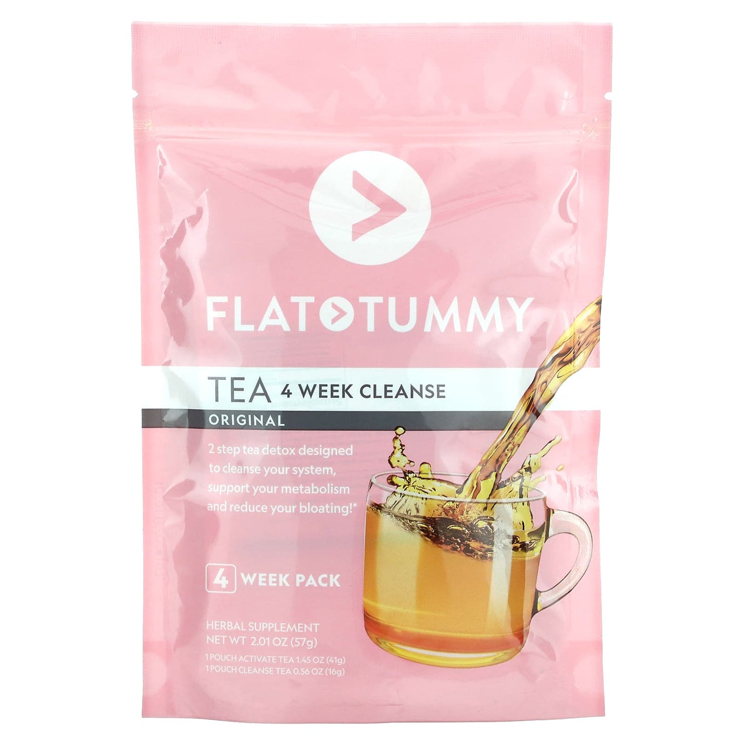 Flat Tummy-Tea-4 Week Cleanse-Original-2.01 oz (57 g)