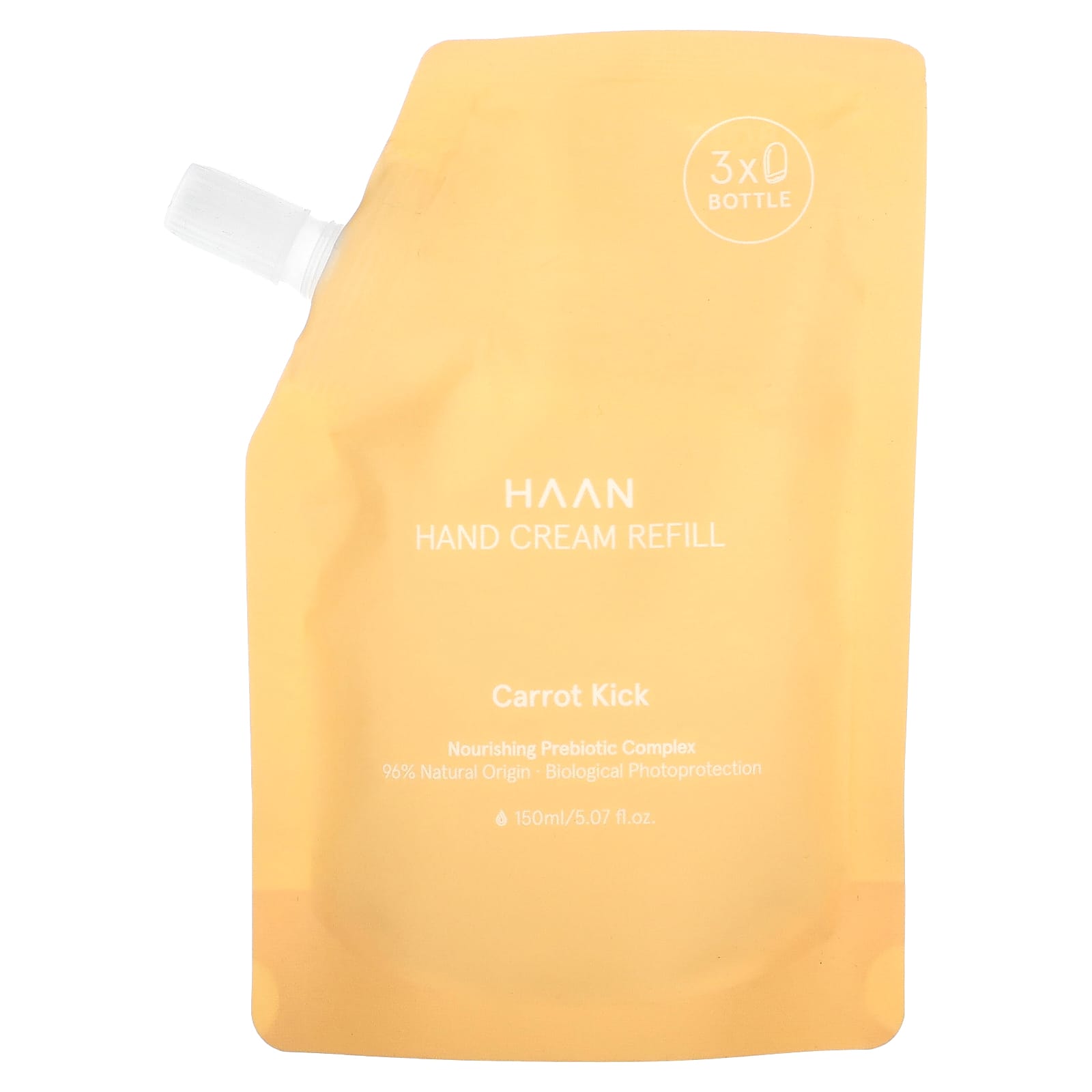 Haan-Hand Cream Refill-Carrot Kick-5.07 fl oz (150 ml)