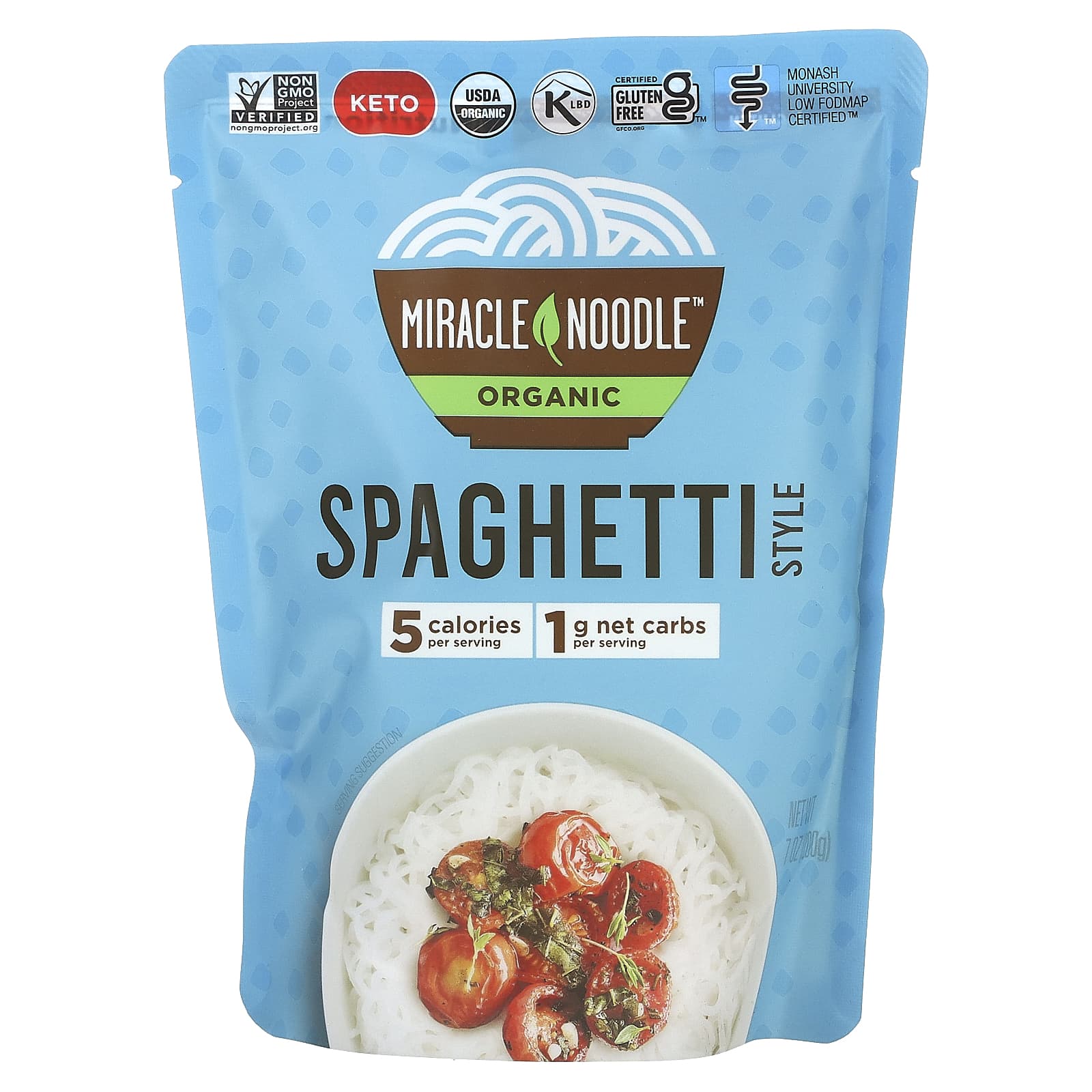 Miracle Noodle-Organic Spaghetti Style-7 oz (200 g)