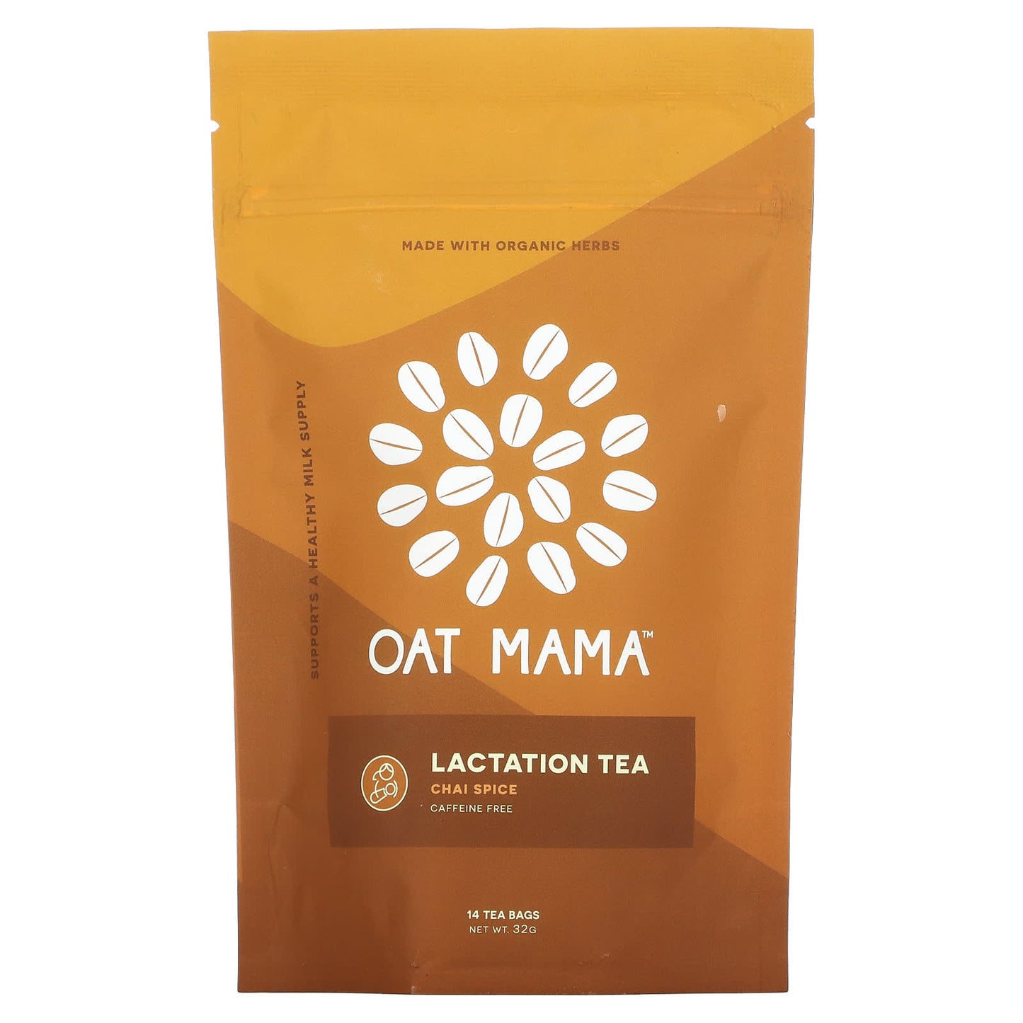 Oat Mama-Lactation Tea-Chai Spice-14 Tea Bags-32 g