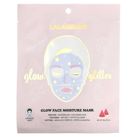 Lalarecipe-Glow Face Moisture Beauty Mask-1 Sheet Mask-0.81 oz (23 g)