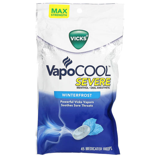 Vicks-VapoCool Severe-Winterfrost-45 Medicated Drops