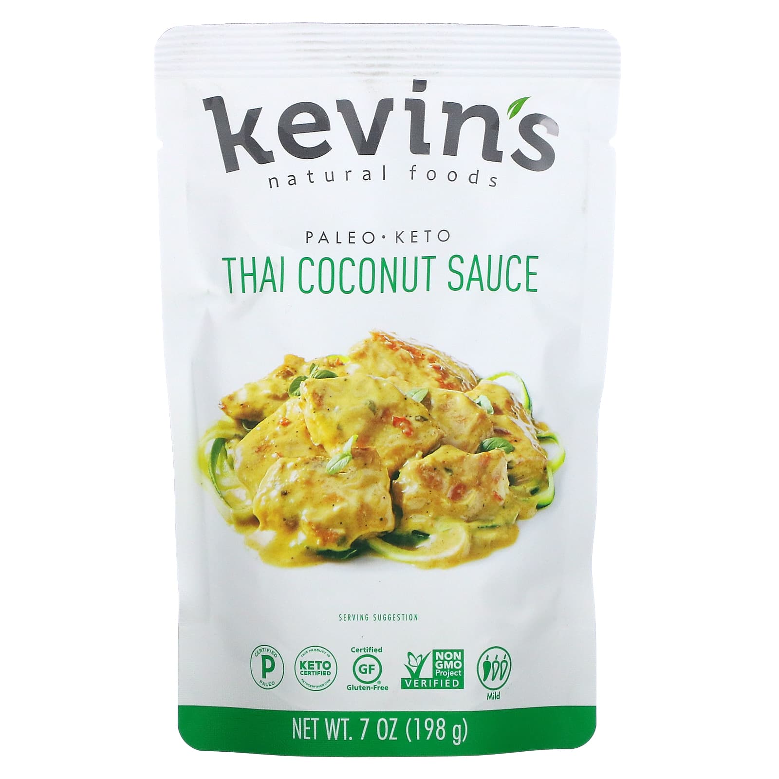 Kevin's Natural Foods-Thai Coconut Sauce-7 oz (198 g)