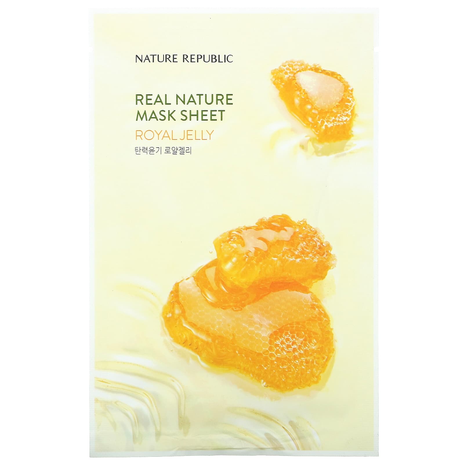 Nature Republic-Real Nature Beauty Mask Sheet-Royal Jelly-1 Sheet-0.77 fl oz (23 ml)