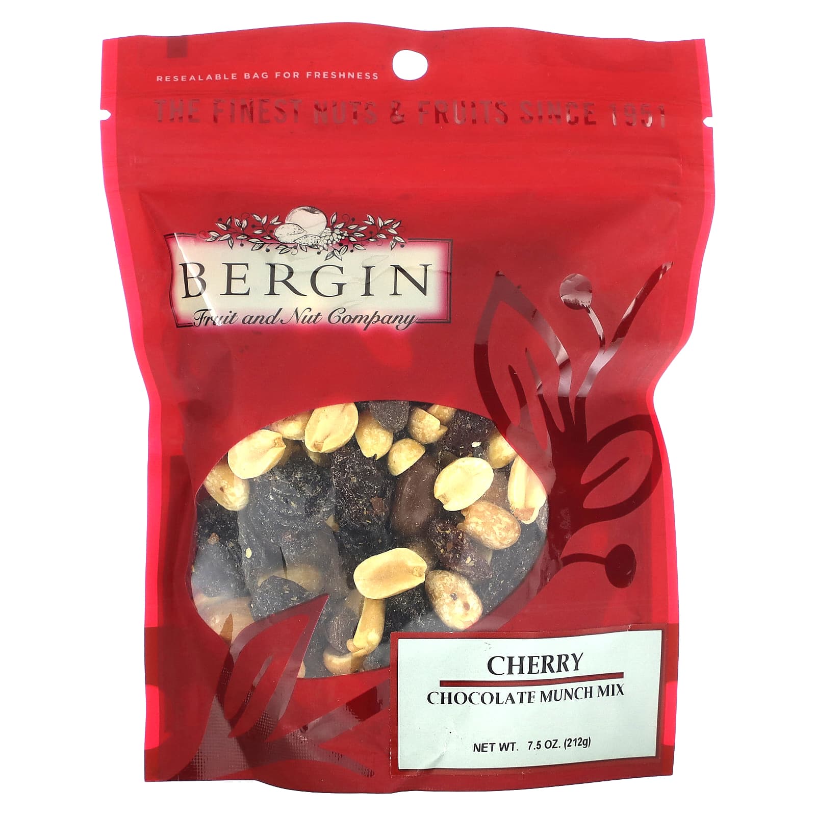 Bergin Fruit and Nut Company-Chocolate Munch Mix-Cherry -7.5 oz (212 g)