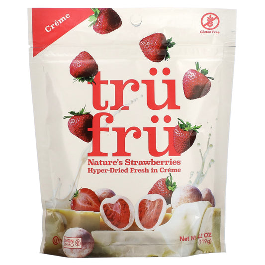 Tru Fru-Nature's Strawberries-Creme-4.2 oz (119 g)