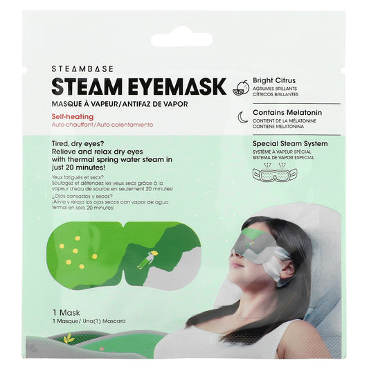 Steambase-Steam Eye Mask-Bright Citrus-1 Eye Mask