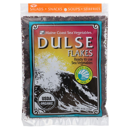 Maine Coast Sea Vegetables-Dulse Flakes-4 oz (113 g)