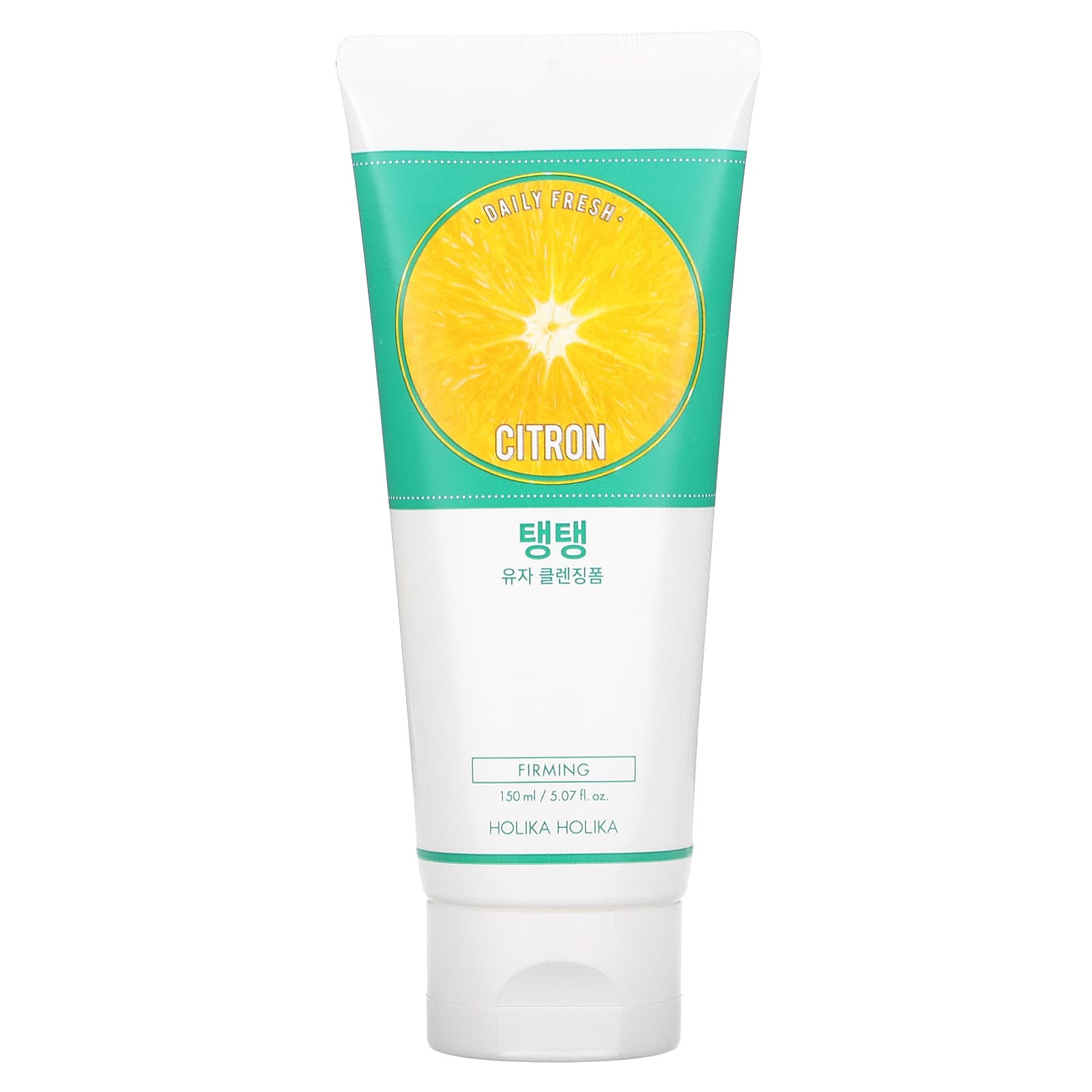 Holika Holika-Daily Fresh Citron Cleansing Foam-5.07 fl oz (150 ml)