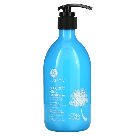 Luseta Beauty-Conditioner-For Normal & Dry Hair-Coconut Milk-16.9 fl oz (500 ml)