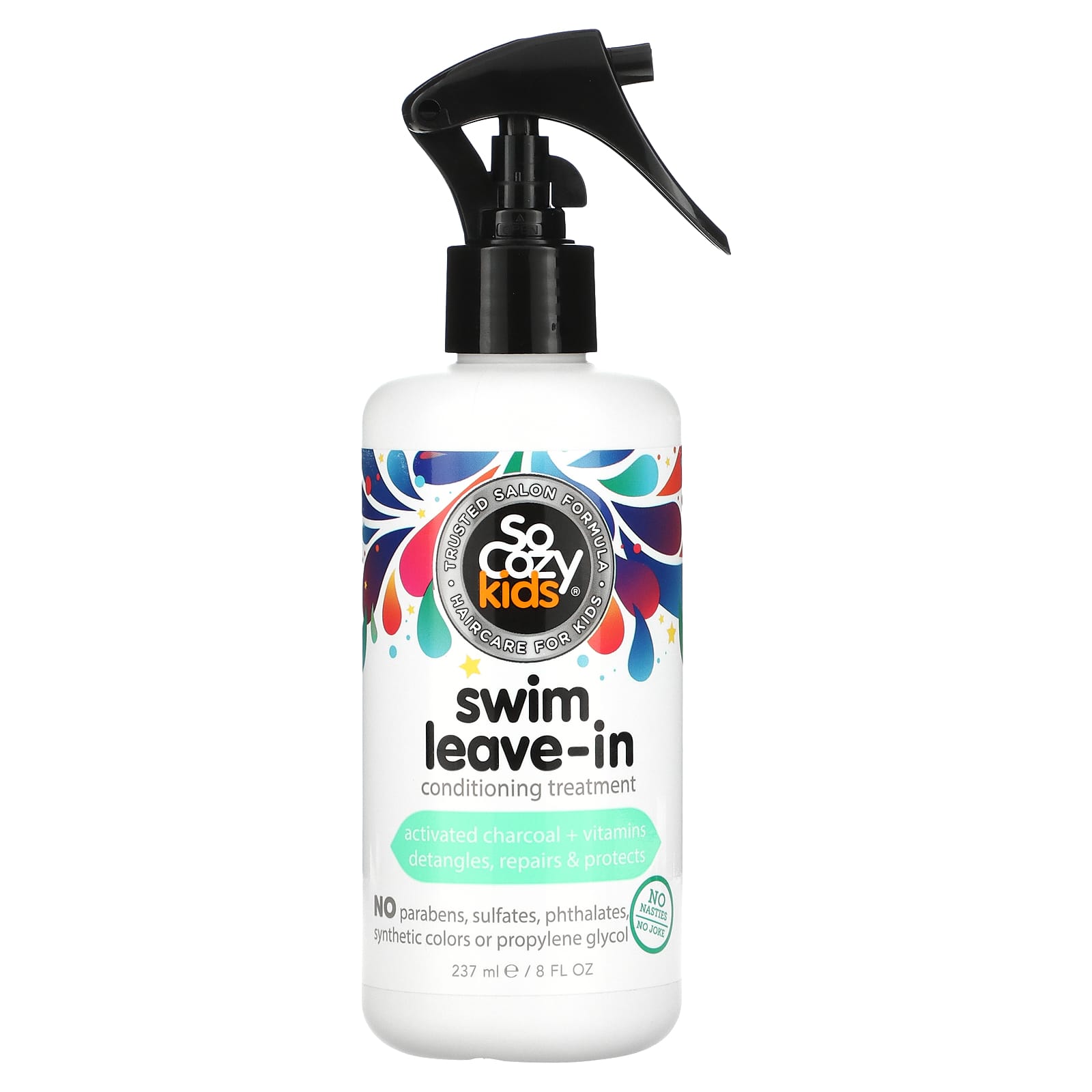 SoCozy-Kids-Swim Leave-in Conditioning Treatment-8 fl oz (237 ml)