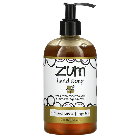 ZUM-Zum Hand Soap-Frankincense & Myrrh-12 fl oz (354 ml)