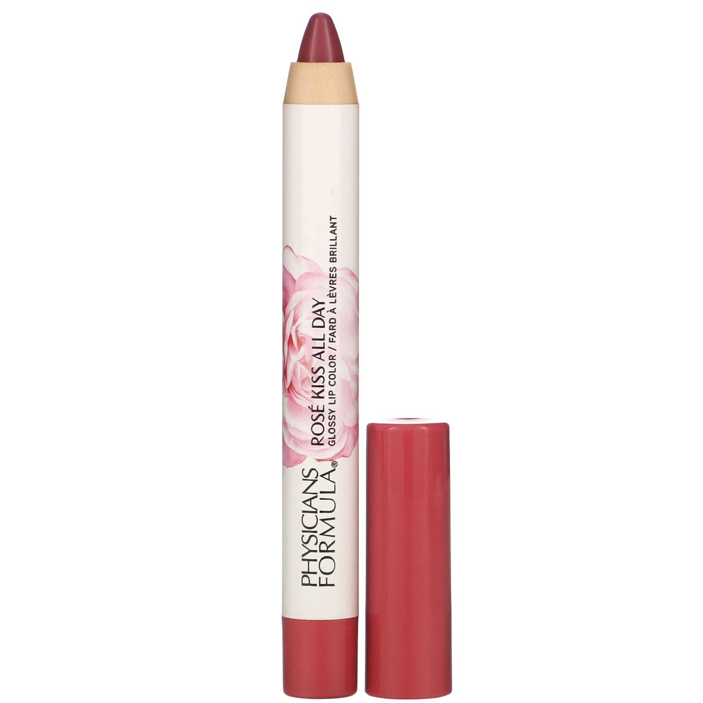 Physicians Formula-Rosé Kiss All Day-Glossy Lip Color-1711506 Blushing Mauve-0.15 oz (4.3 g)