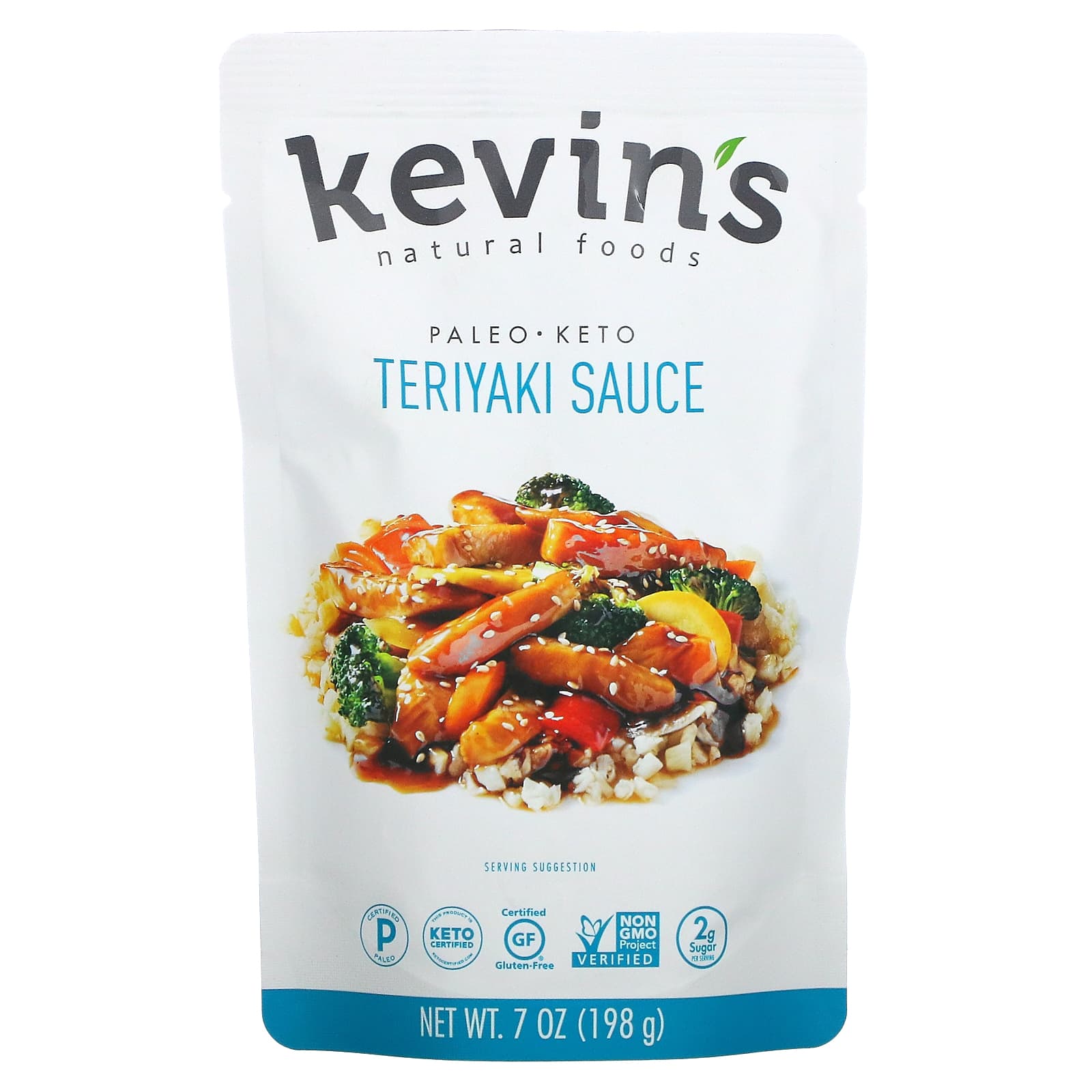 Kevin's Natural Foods-Teriyaki Sauce-7 oz (198 g)