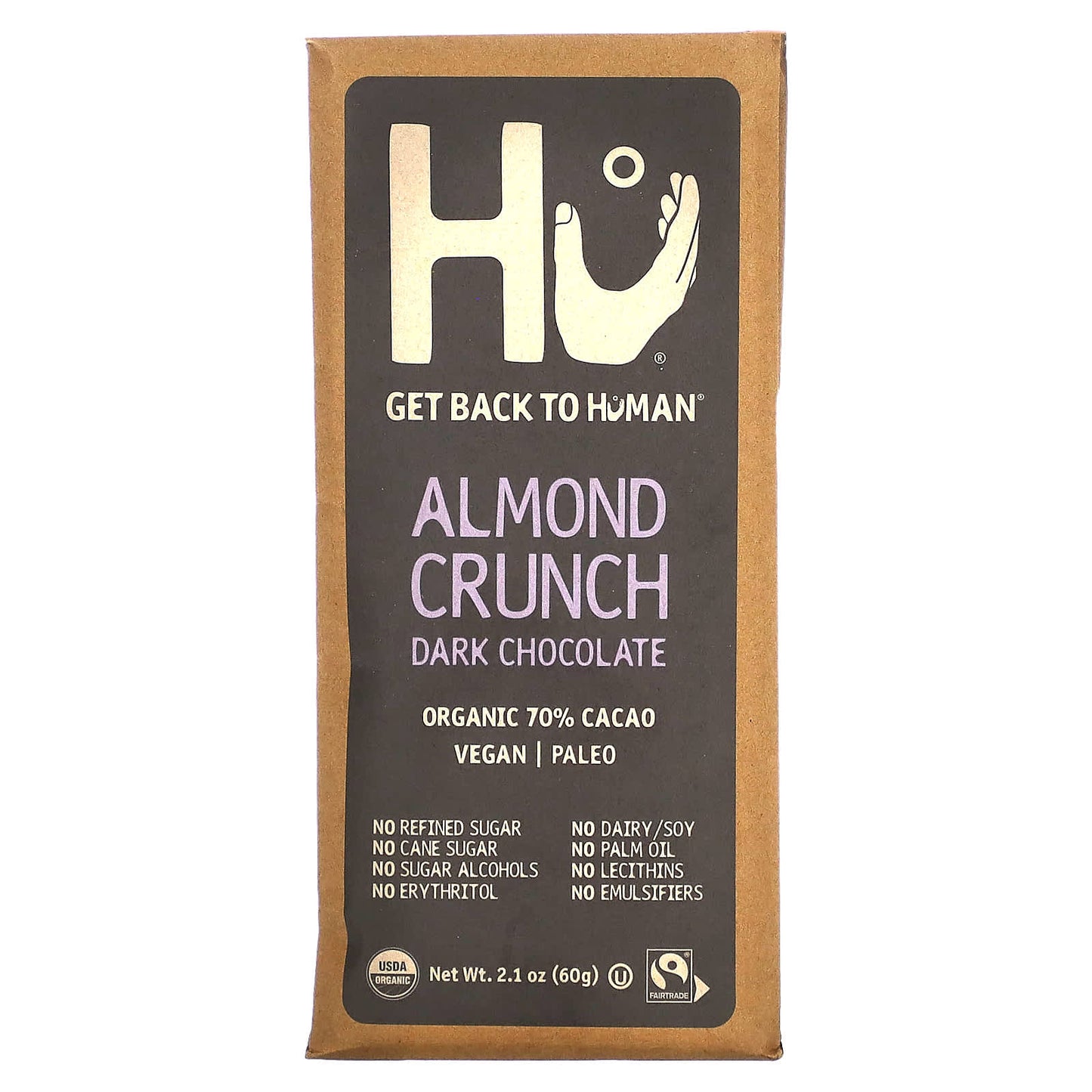 Hu-Almond Crunch-Dark Chocolate-2.1 oz (60 g)