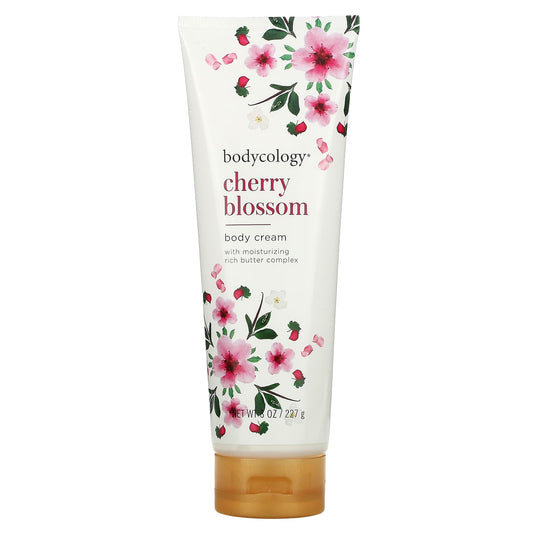 Bodycology-Body Cream-Cherry Blossom-8 oz (227 g)