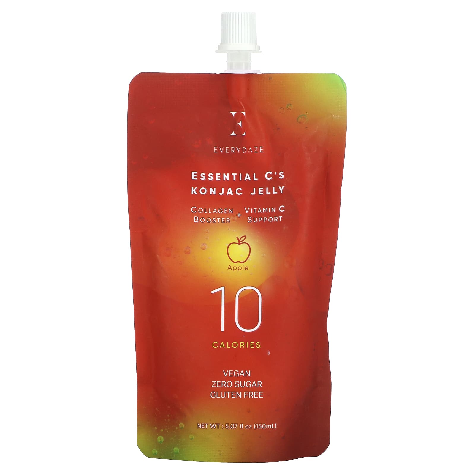 Everydaze-Essential C's Konjac Jelly Drink-Apple-5.07 fl oz (150 ml)