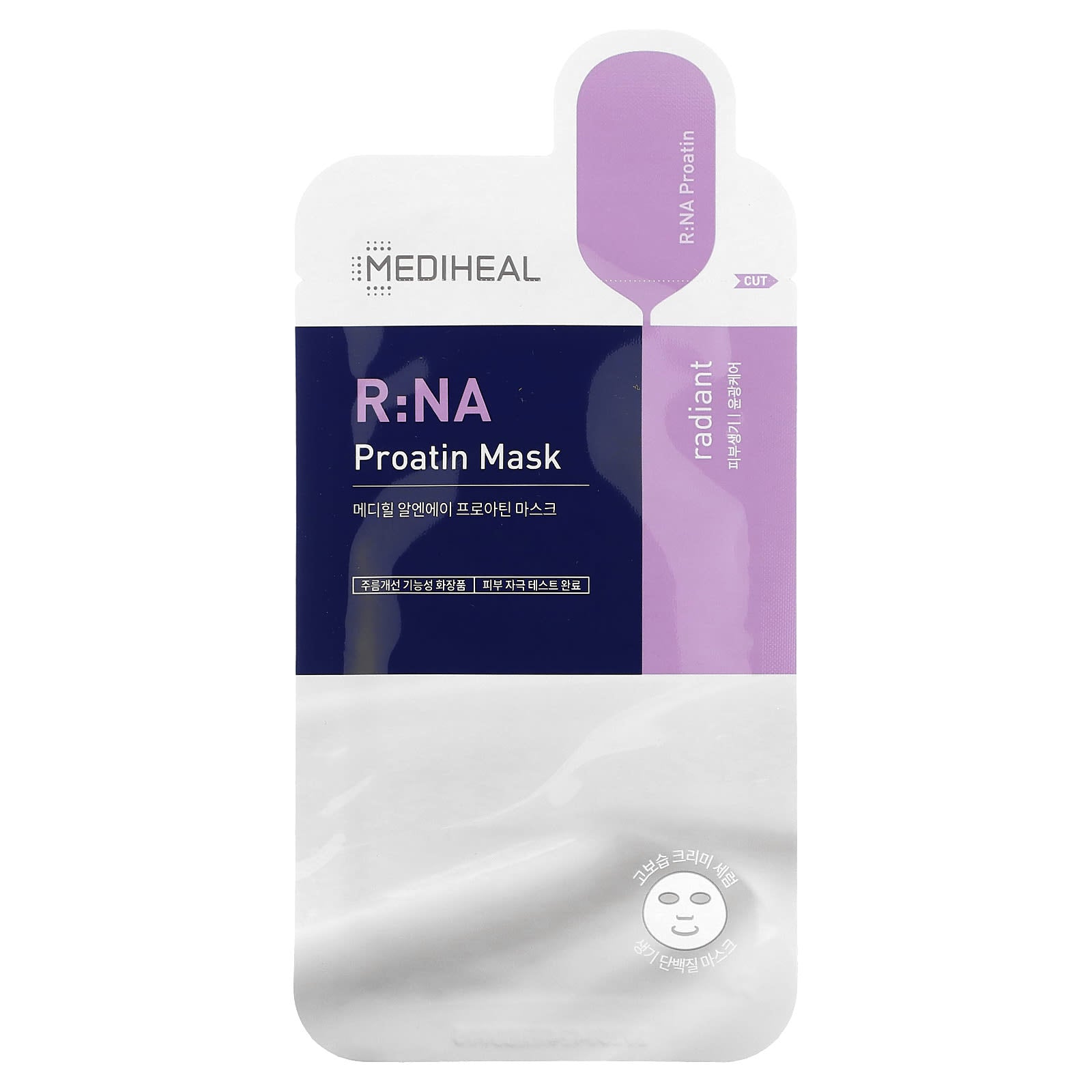 MEDIHEAL-R:NA Proatin Beauty Mask-1 Sheet Mask-0.84 fl oz (25 ml)