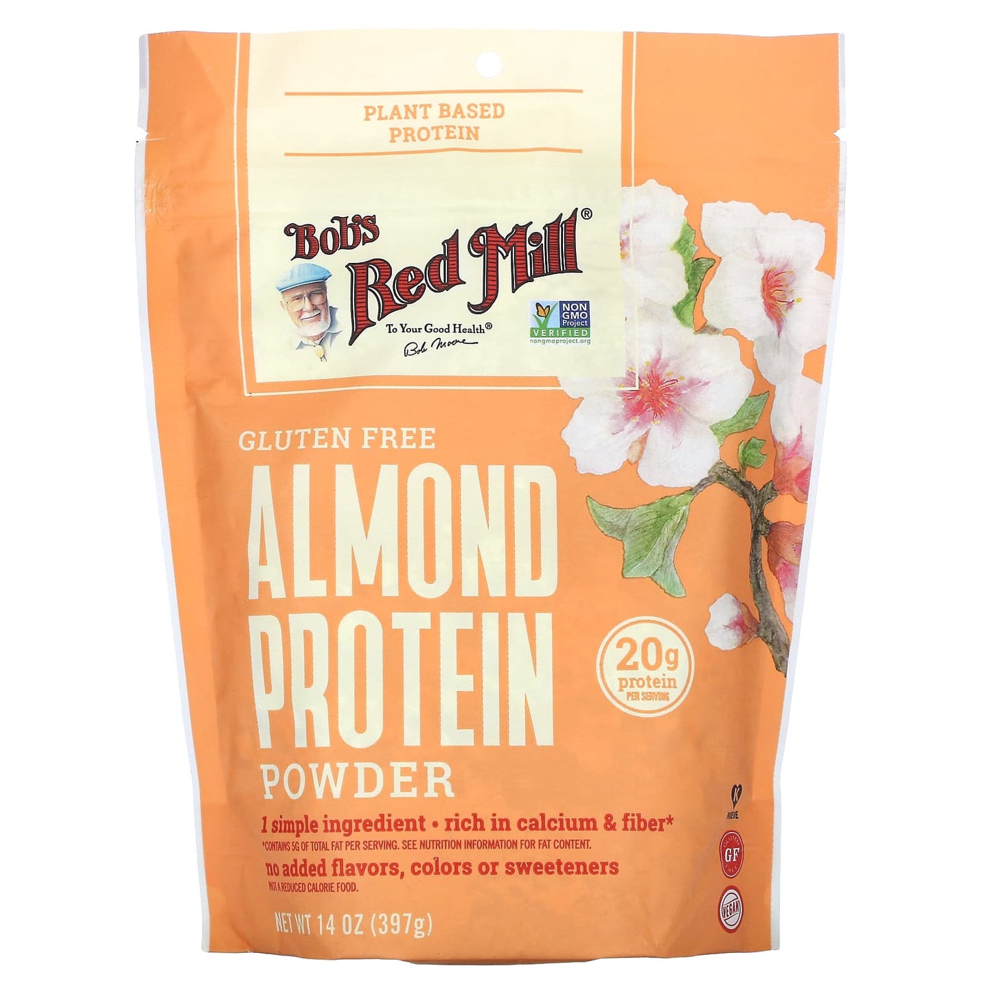 Bob's Red Mill-Almond Protein Powder-Gluten Free-14 oz (397 g)