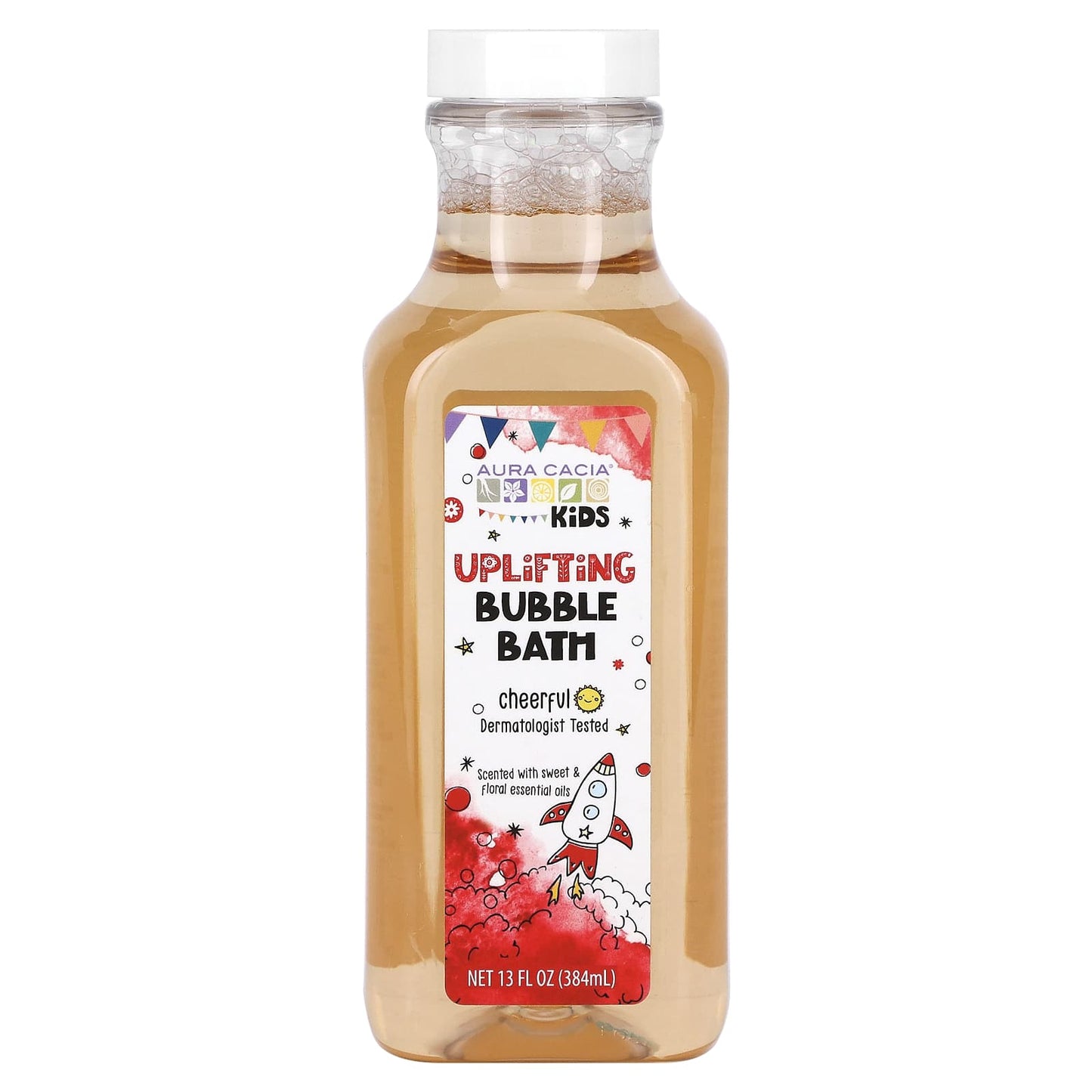 Aura Cacia-Kids-Uplifting Bubble Bath-13 fl oz (384 ml)