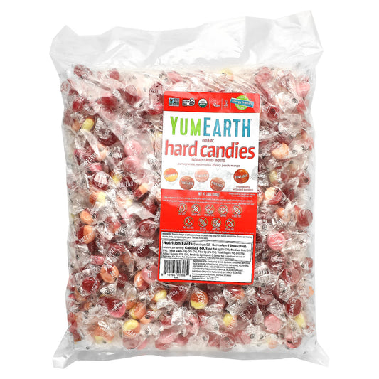 YumEarth-Organic Hard Candies-Assorted-3.5 lbs (1,588 g)