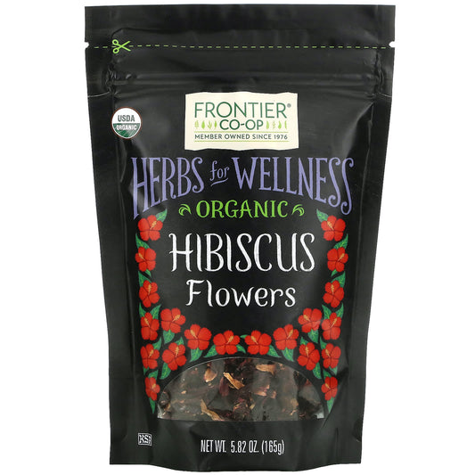 Frontier Co-op-Organic Hibiscus Flowers-5.82 oz (165 g)