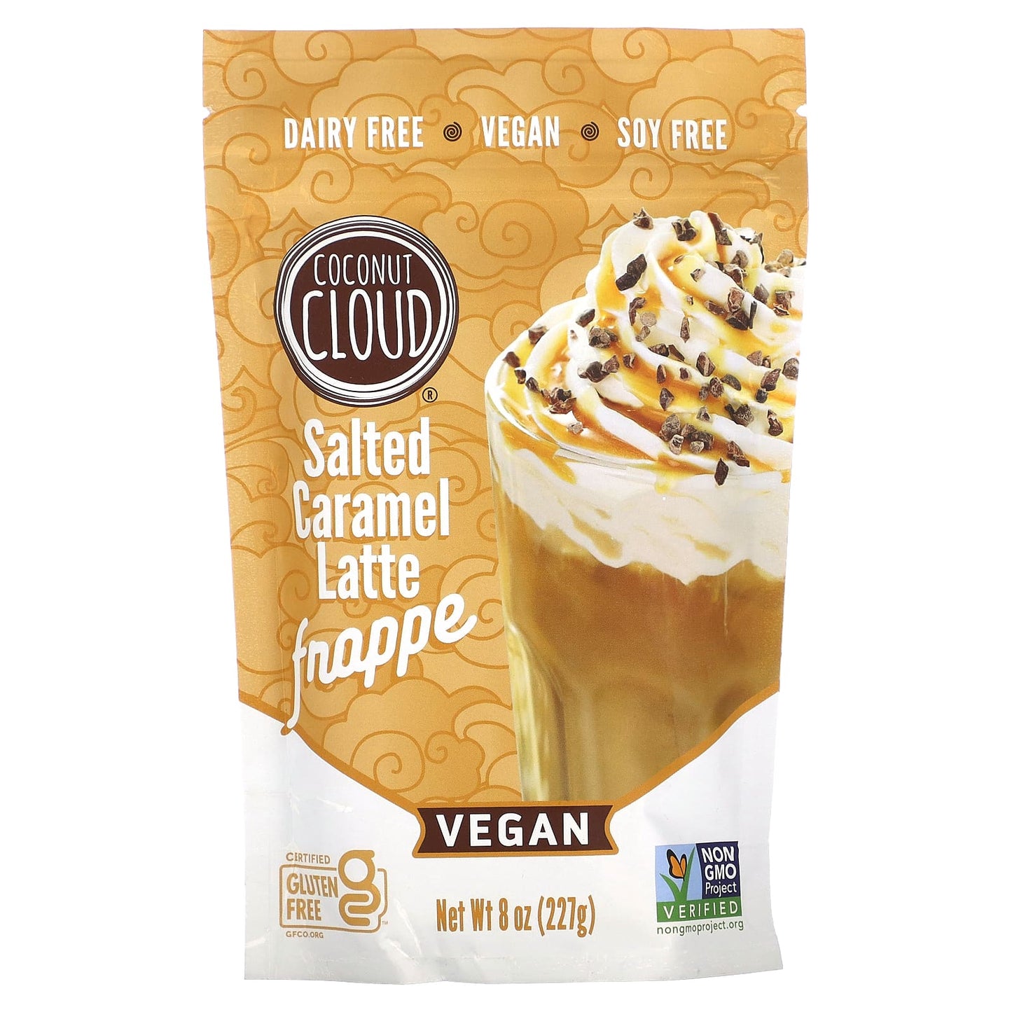 Coconut Cloud-Vegan Salted Caramel Latte Frappe-8 oz (227 g)