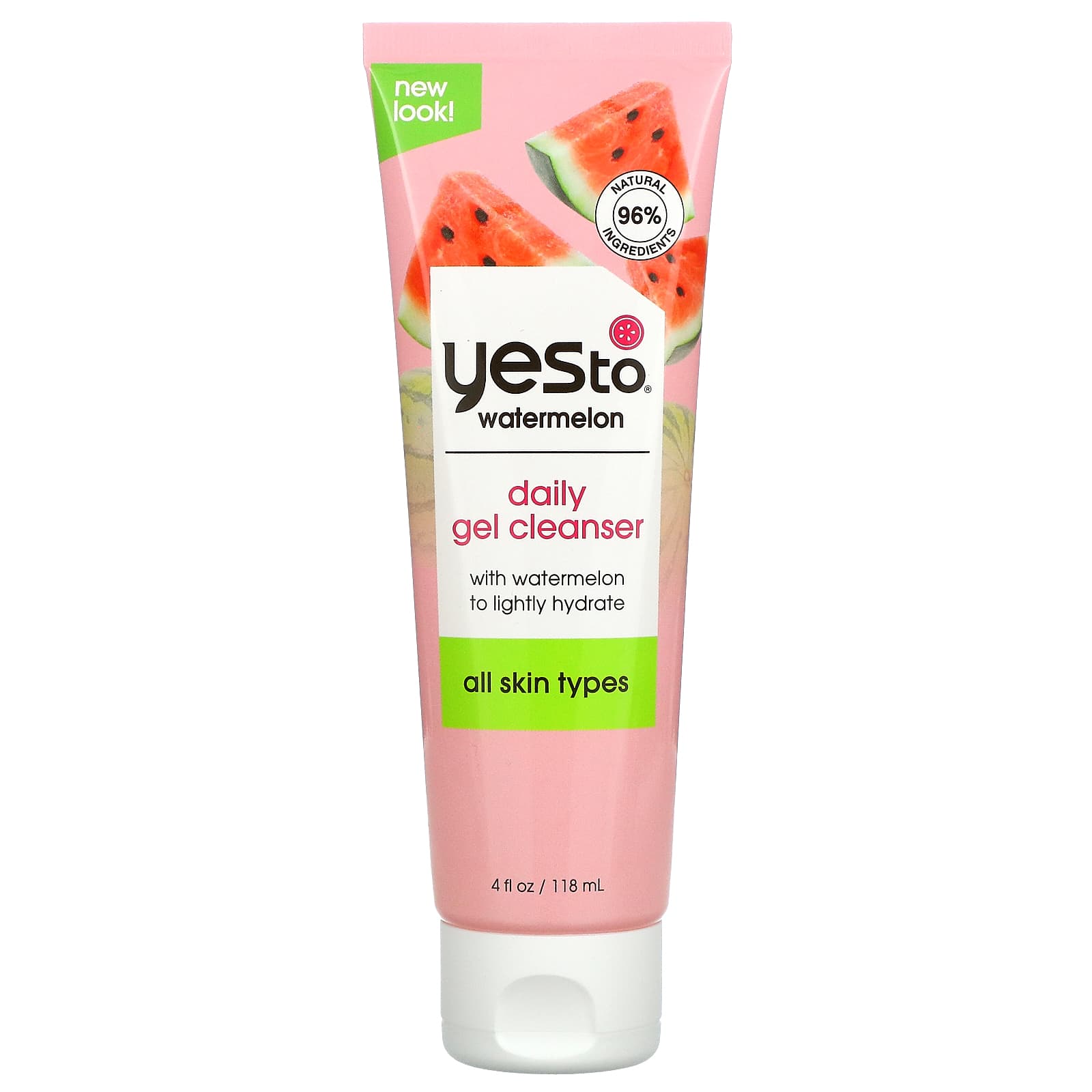 Yes To-Daily Gel Cleanser-Watermelon- 4 fl oz (118 ml)