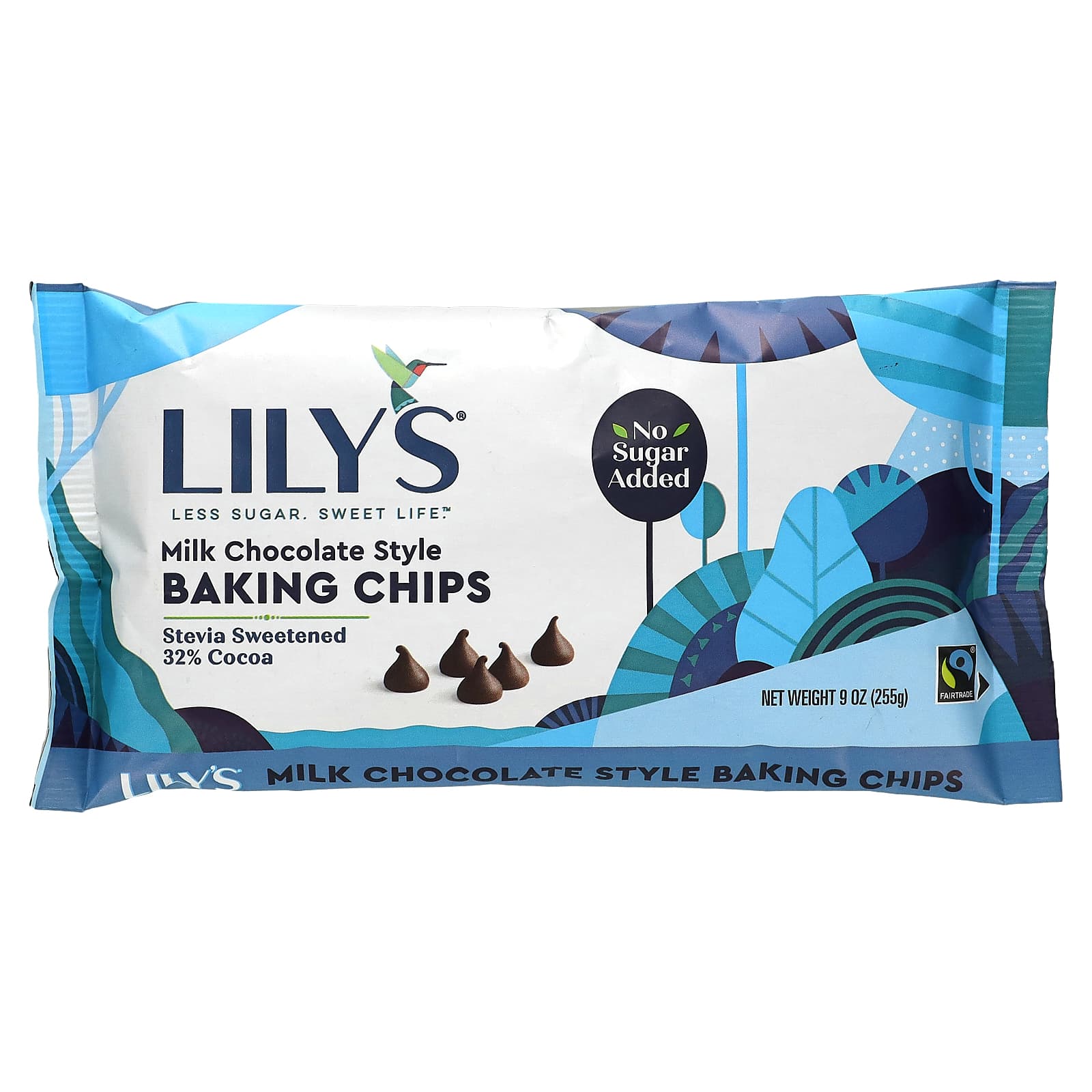 Lily's Sweets-Baking Chips-Milk Chocolate Style-9 oz (255 g)