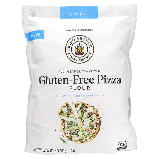 King Arthur Baking Company-Gluten Free Pizza Flour-00 Neapolitan Style-2 lbs (907 g)