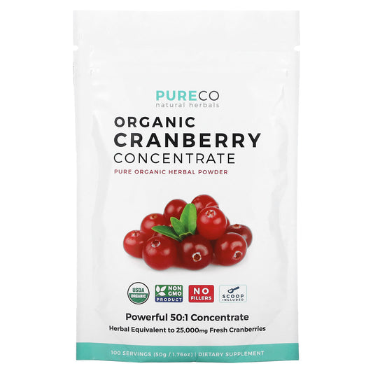 Pure Co.-Organic Cranberry Concentrate-1.76 oz (50 g)