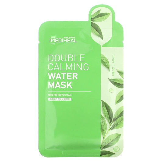 MEDIHEAL-Double Calming Water Beauty Mask-1 Sheet Mask-0.68 fl oz (20 ml)