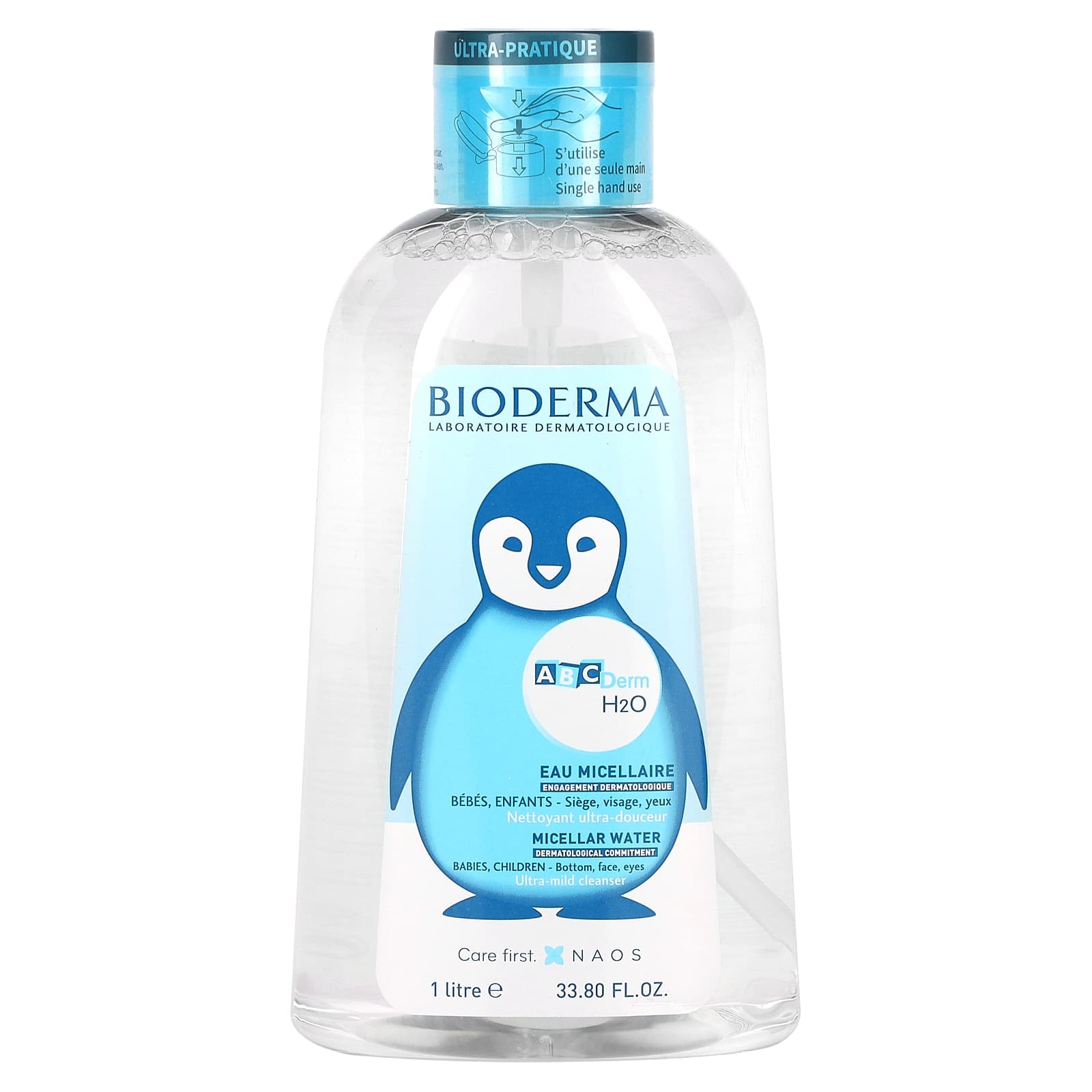 Bioderma-ABCDerm H20 Micellar Water-33.80 fl oz