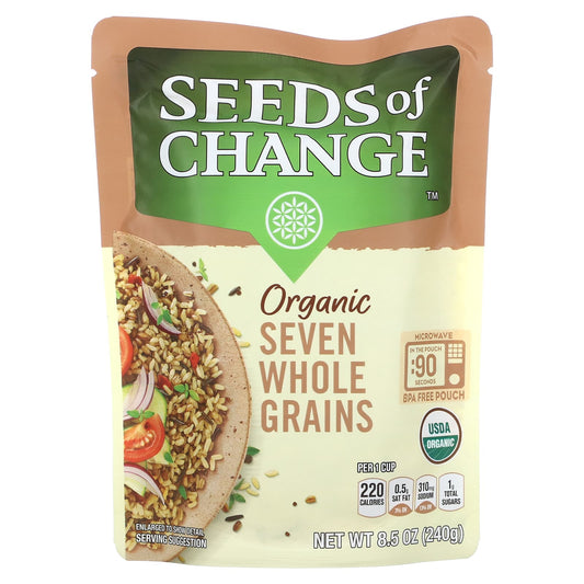 Seeds of Change-Organic-Seven Whole Grains-8.5 oz (240 g)