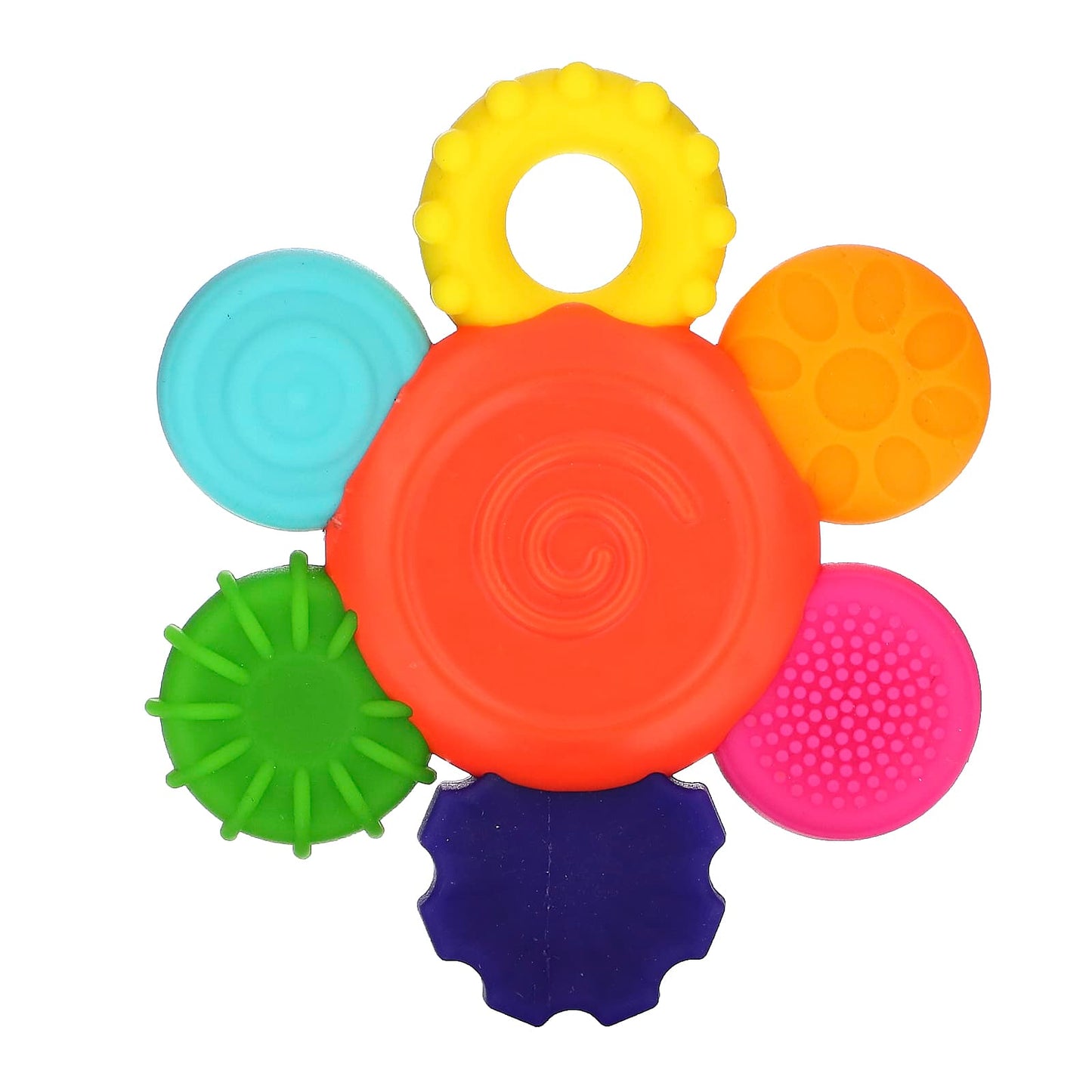 Sassy, Inspire The Senses, Flower Teether Rattle, 3+ Months, 1 Count