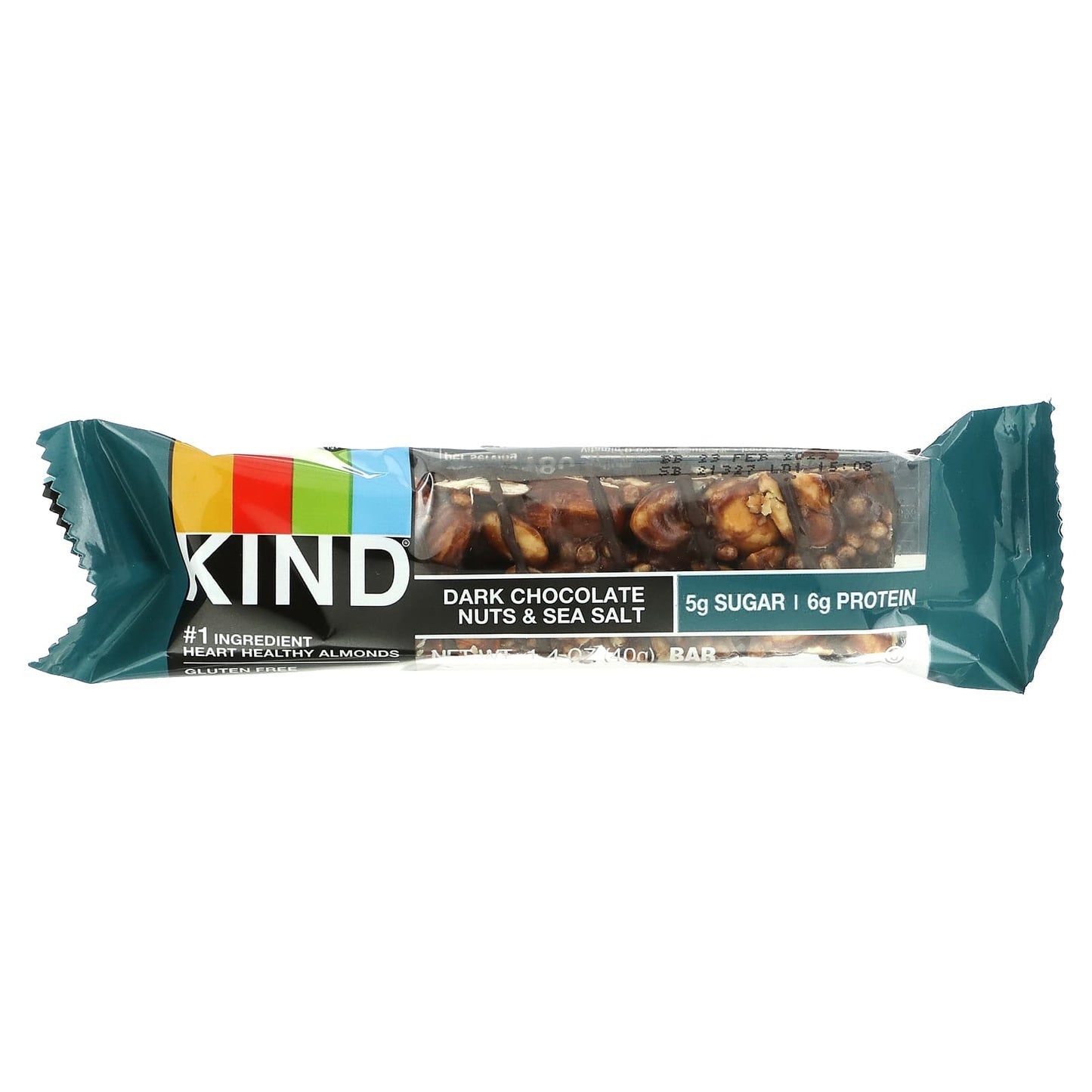 KIND Bars, Nuts & Spices, Dark Chocolate Nuts & Sea Salt, 12 Bars, 1.4 oz (40 g) Each