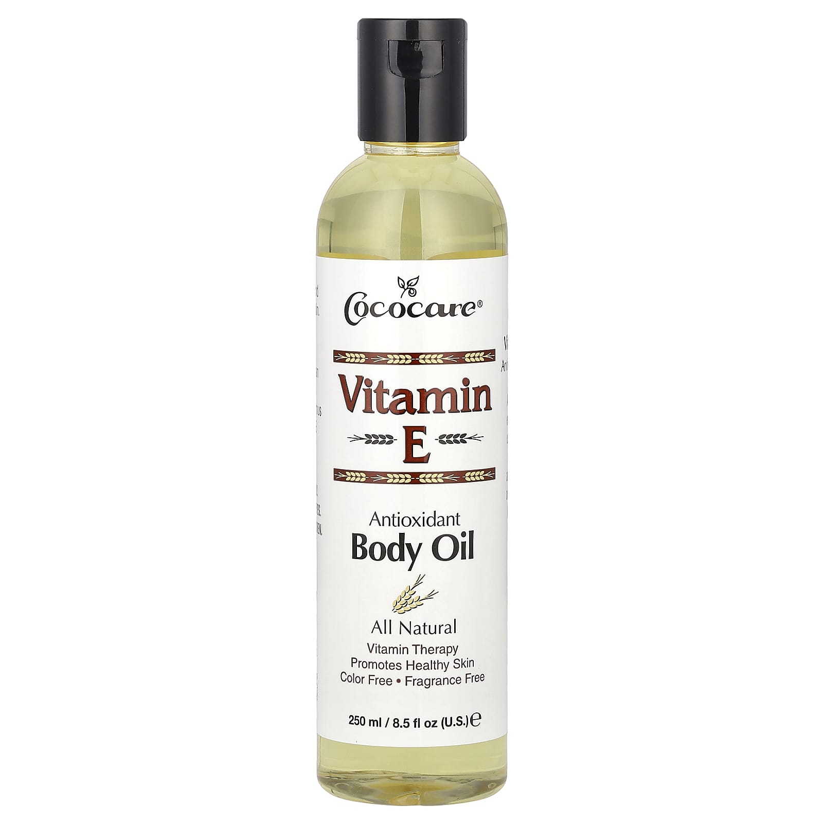 Cococare-Vitamin E-Body Oil-8.5 fl oz (250 ml)