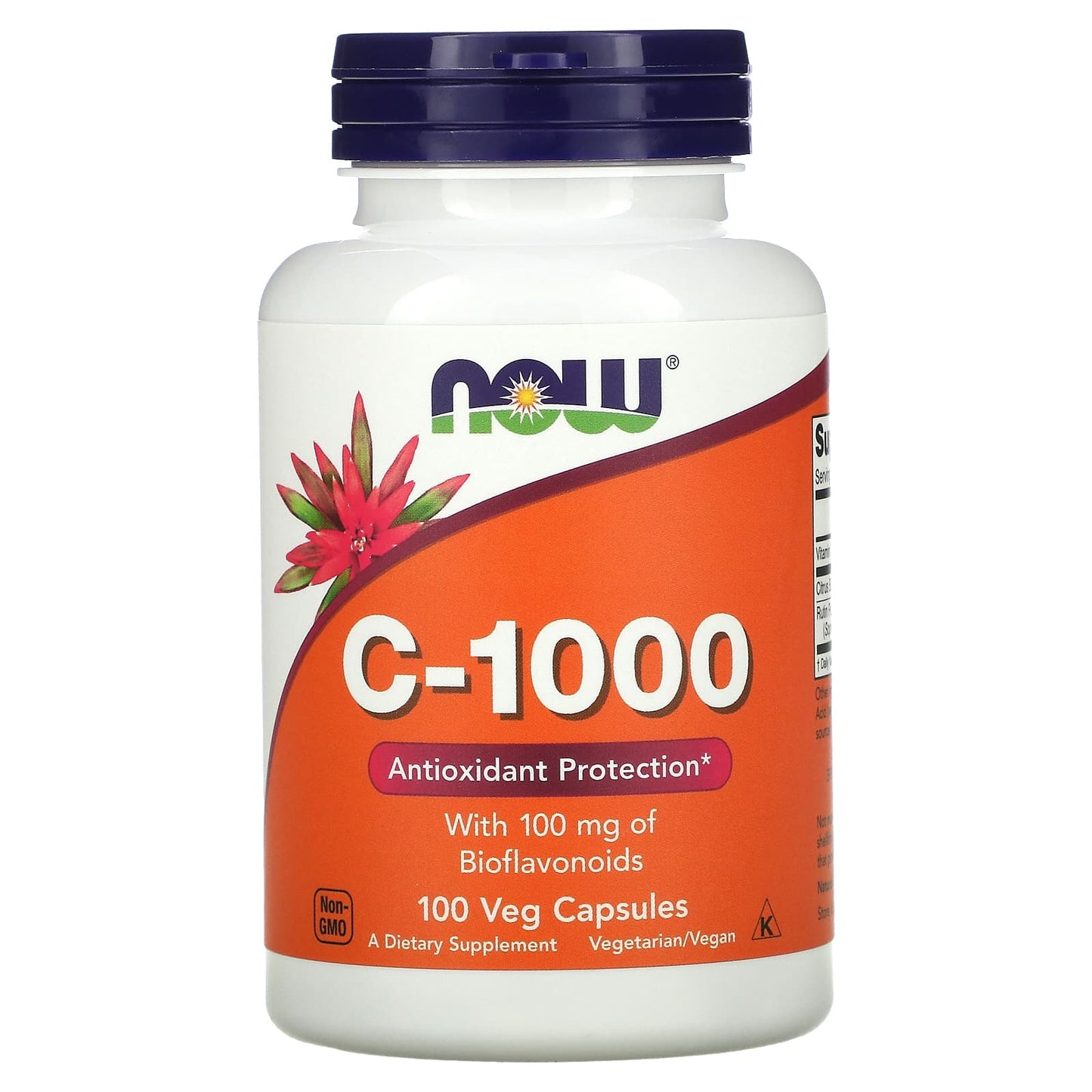 NOW Foods-C-1000 with Bioflavonoids-100 Veg Capsules