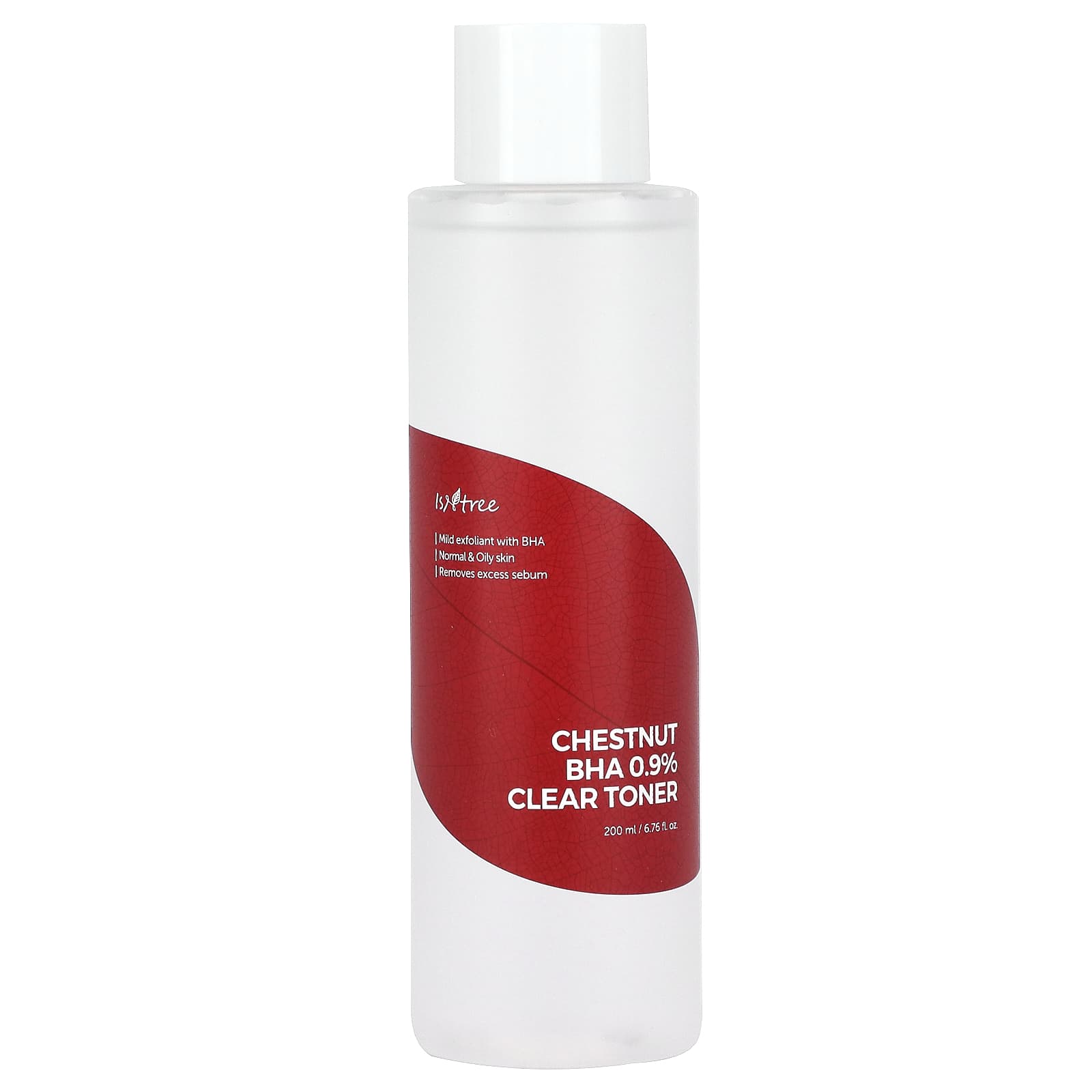 ISNtree-Chestnut BHA 0.9% Clear Toner-6.76 fl oz (200 ml)