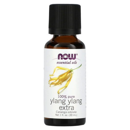 NOW Foods-Essential Oils-Ylang Ylang Extra-1 fl oz (30 ml)